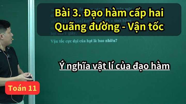 Các ứng dụng của đạo hàm trong toán hình năm 2024