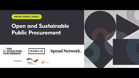 Launch: Implementing Open and Sustainable Public Procurement