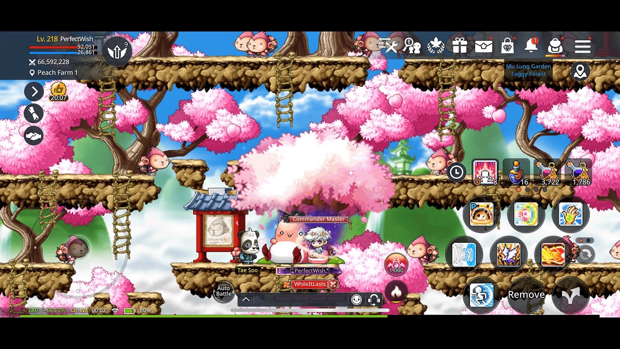 Maplestory M Exalt / 4CRA / Arkarium, Hard Magnus Base Uncap Update