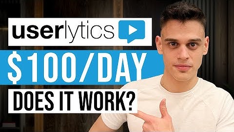 How To Make Money Testing Websites On Userlytics | User Testing Review