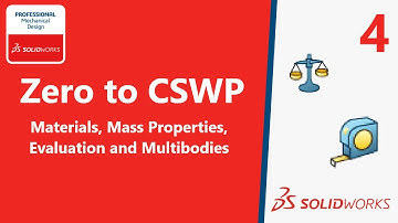 Zero to CSWP #4 | Beginner Solidworks Tutorials