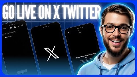 Hoe ga je live op Twitter X | Livestreaming (stap voor stap)