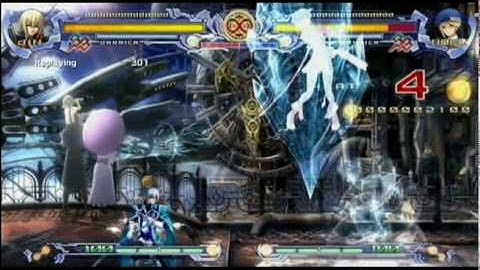 [BlazBlue] Jin Kisaragi Act. 1 - ジン Combo Movie