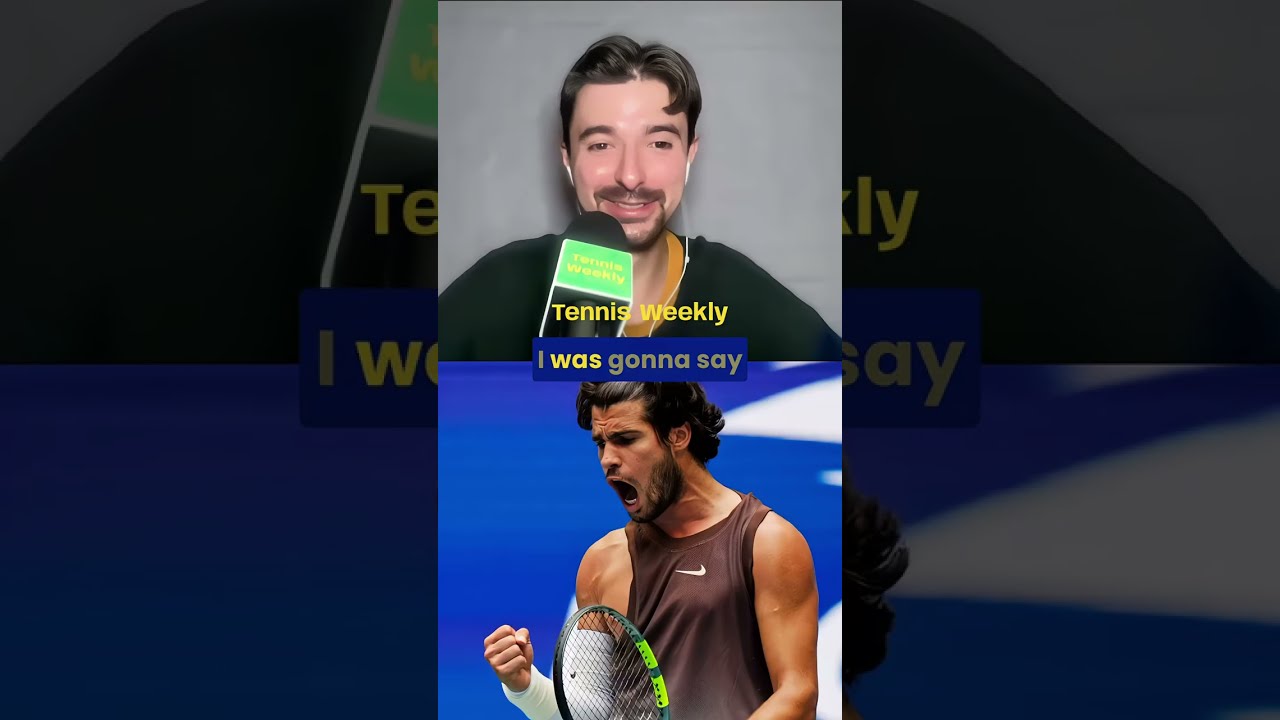 Carlos Alcaraz is freeing the nipple at the US Open #alcaraz #usopen #tennis