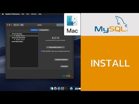 วีดีโอ: MySQL ติดตั้งอยู่ที่ใดบน MacOS