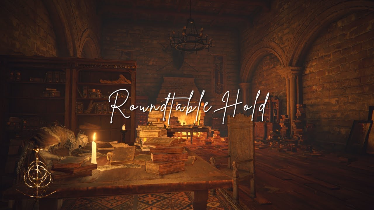 Elden Ring • Roundtable Hold (Gideon Ofnir) + Ambience 🎵 YouTube