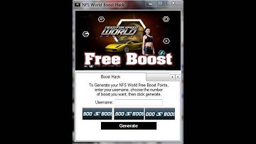 nfs world boost hack 2012 WORK!!!!