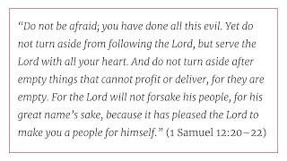 Solid Joys (April 19): A Future for Failures // Devotional by John Piper