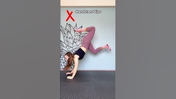 Handstand is EASY 🔥🫰🏻 #gymnast #tips #handstandworkout #handstand #forbeginners