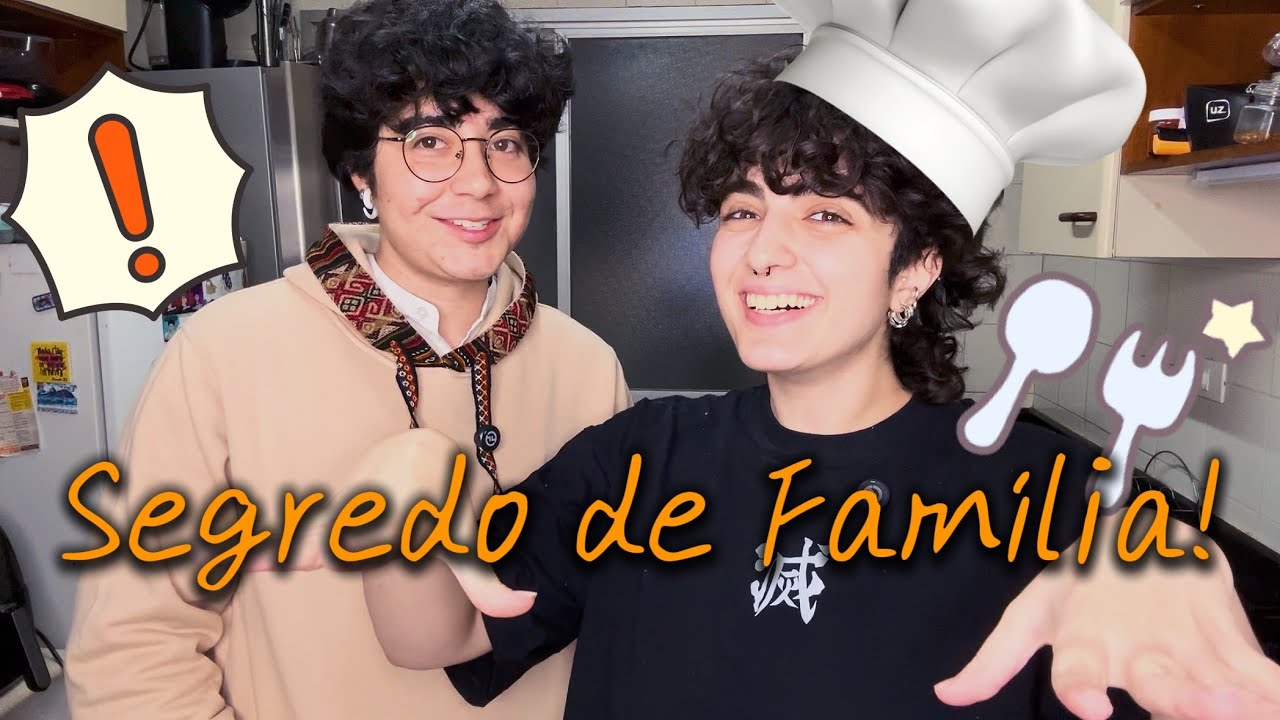 COZINHANDO COM SEUS PAIS!