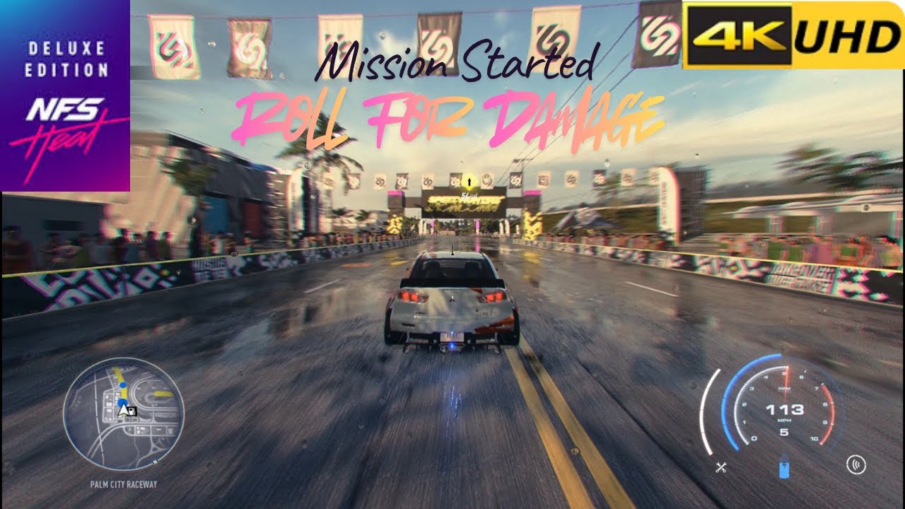 (PS5) Need for Speed Heat ROLL FOR DAMAGE ON THE PS5 | Ultra Graphics Gameplay 4k 60fps