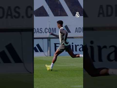 ⚡ Intensity at Real Madrid City! #realmadrid #training