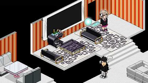 Como copiar o look de alguém no Habbo?
