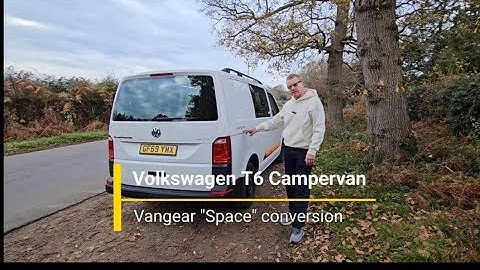 Volkswagen t6 camper with a Vangear Space conversion 