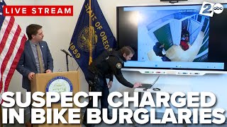 Multnomah County District Attorney's Office says burglary task force arrests suspects in bike thefts