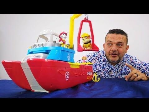 La Patrulla de cachorros. Un Barco nuevo. Vídeos para niños. 