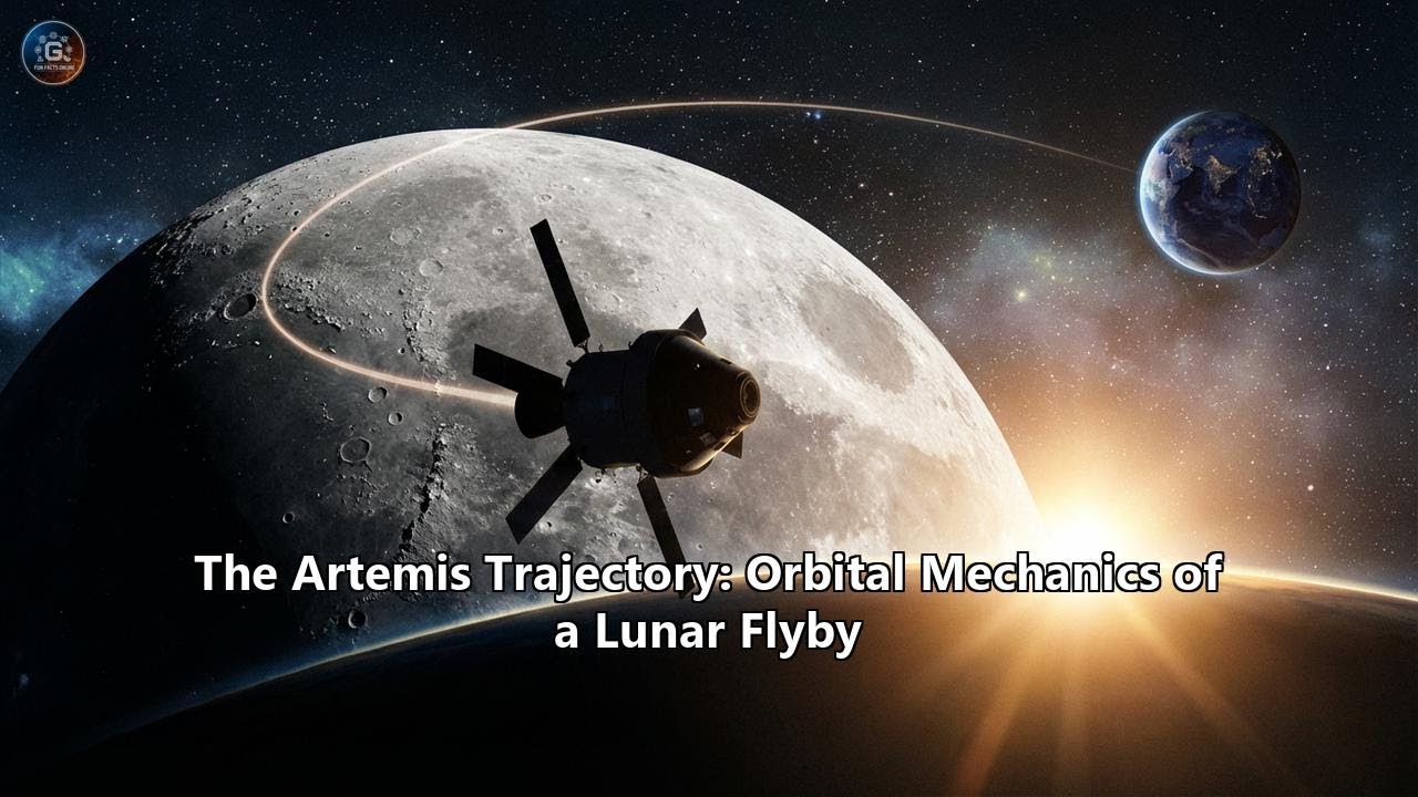 The Artemis Trajectory: Orbital Mechanics of a Lunar Flyby