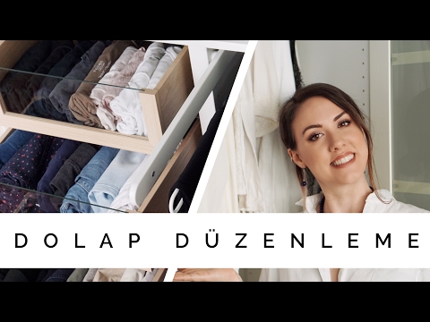 DOLAP DÜZENLEME // Konmari Metodu, Katlama Teknikleri