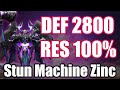 No one has ever seen DEF 2800 & RES 100% Stun Machine 2AW Zinc😬😬😬【Summoners War RTA】