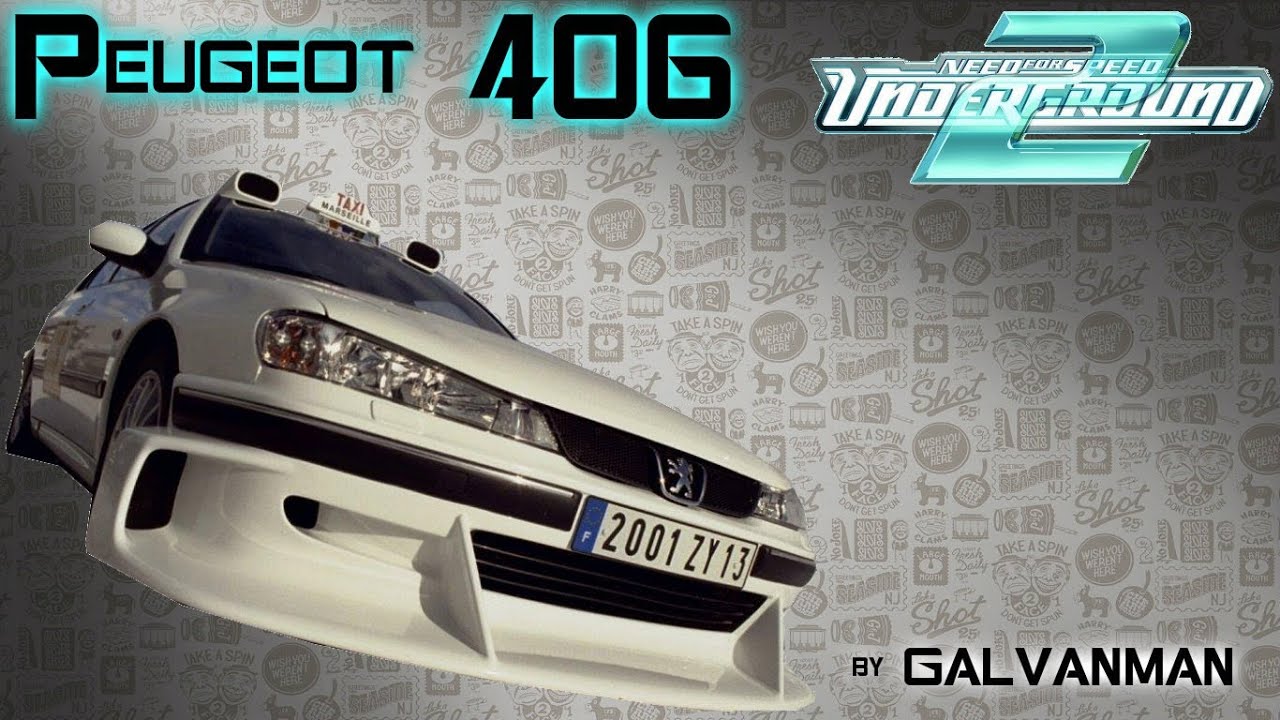 такси 2 игрушечная peugeot 406