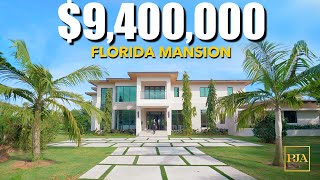 Inside a $9,400,000 FLORIDA MANSION | Luxury Home Tour | Peter J Ancona