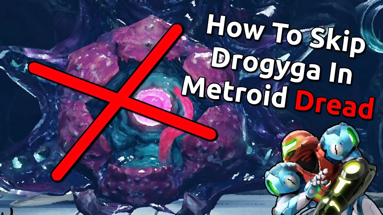 How to SKIP Drogyga in Metroid Dread || Detailed Speedrun Explanation
