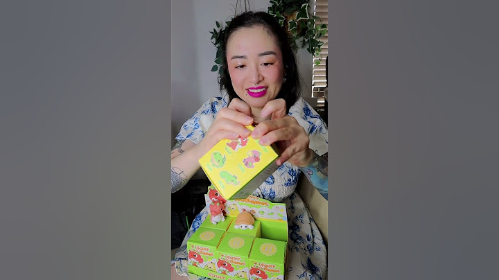 ANIMALES DE FRUTA 🍐🐼 #asmr #blindbox