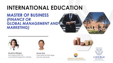 Lincoln University -  Master of Business