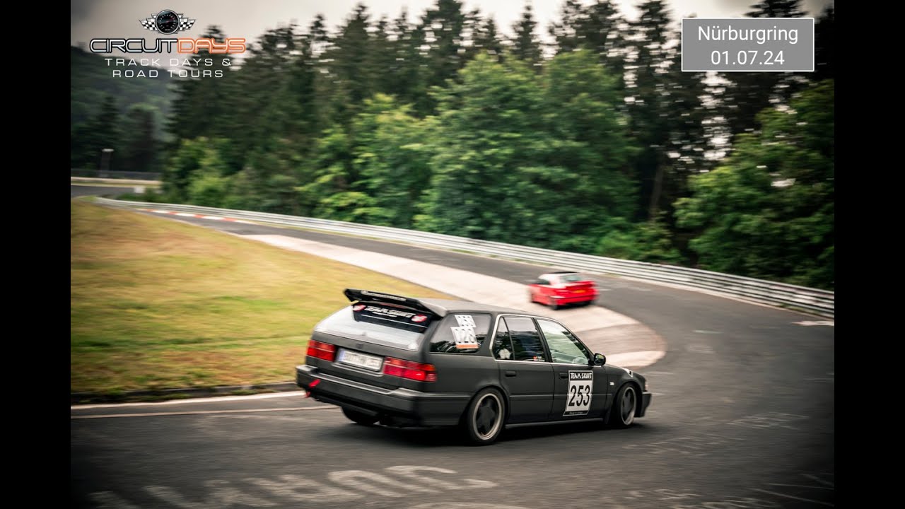 Nürburgring Trackday 010724 letzte Runde | Honda Accord CB8 CB9 | Team ...