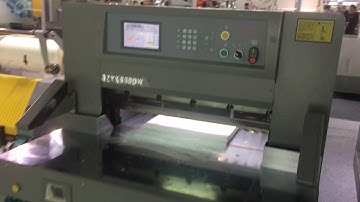 QZYK680DW-7 PAPER CUTTING MACHINE