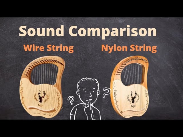 Old World Lyre - Nylon Strings