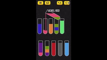 Water Sort Puzzle Level 822