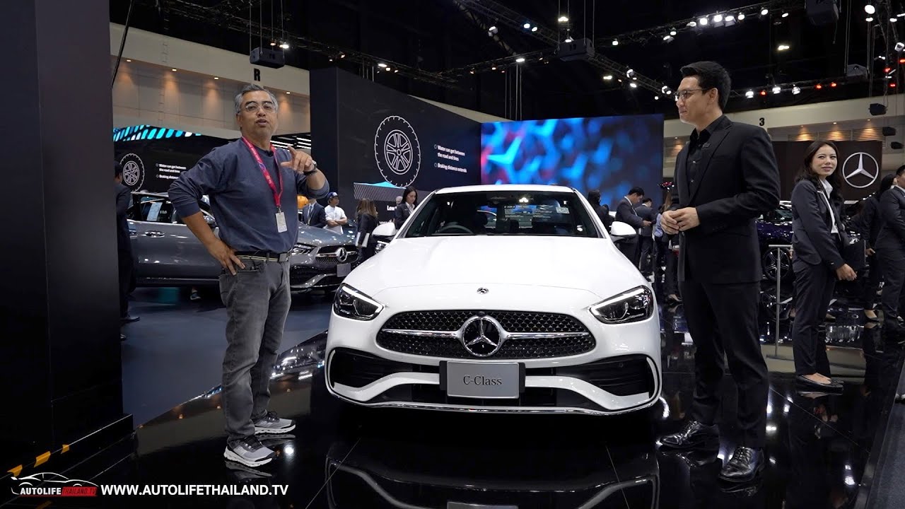 ลด 6 แสน!!พาชมบูท Mercedes Benz ชม C220d AMG Line,GLE facelift,EQEรุ่นเริ่มต้น แถมแคมเปญส่วนลดเพียบ