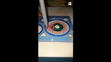 Spirograph Smiley 😊| Amazing Spirograph Pattern | 🌼🌸 #shortsvideo #artandcraft #spirograph #trending