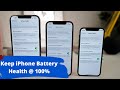 Maintain 100% Battery health on iPhone in Hindi 2021