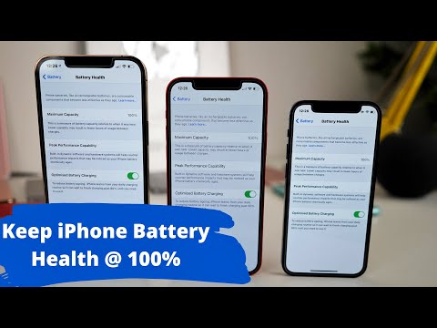 Maintain 100% Battery health on iPhone in Hindi 2021