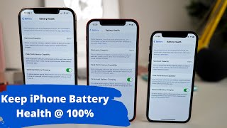 Maintain 100% Battery health on iPhone in Hindi 2021