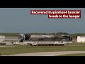 Inspiration4 SpaceX booster heads to the hangar