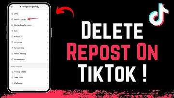 How To Delete Repost On TikTok 2024