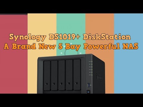 Synology DS1019+ A Brand New 5 Bay Powerful NAS