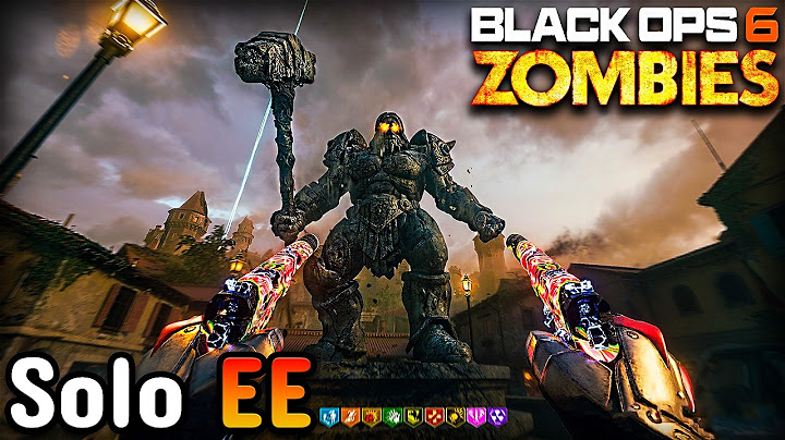How Hard is the CITADELLE DES MORTS Easter Egg SOLO? (Black Ops 6 Zombies)