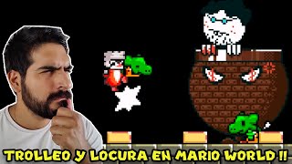 TROLLEO Y LOCURA EN MARIO WORLD !! - QZEQ (HACK TROLL) de Super Mario World con Pepe el Mago (FINAL)