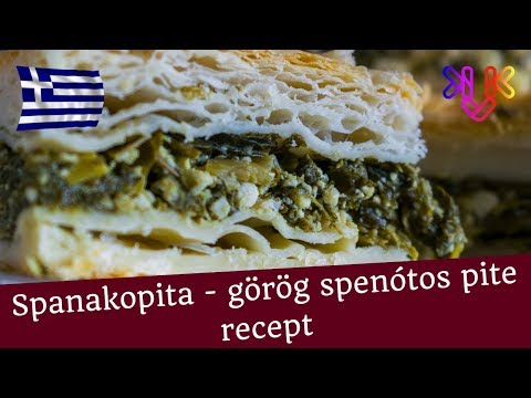 Videó: Spenótos Pite: Receptek