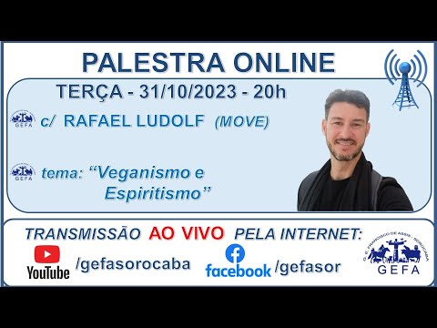 Assista: Palestra Online - c/ RAFAEL LUDOLF (31/10/2023)