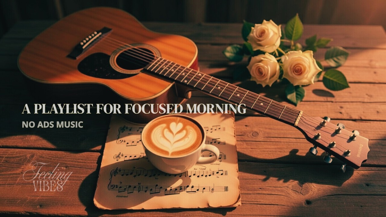 (No Ads) This Quiet Morning Moments In A Noisy Life (A Relaxing Mood AcousticPlaylist)
