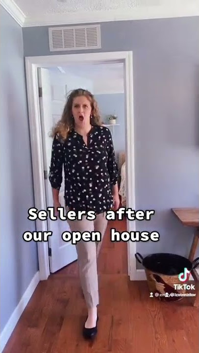 Sellers Reaction after Open House! #realestate #shorts #tiktok #HotMarket #Funny #funnyvideo
