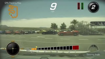 North-South course laps at Ron Fellows Spring Mountain