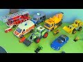🚒 Polizeiauto, Traktor, Feuerwehrauto, Krankenwagen, Bagger, Truck & Betonmischer / Spielzeugautos