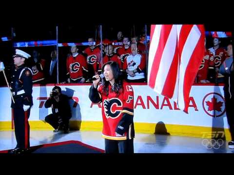 The Sea of Red - Game 6 Flames vs Blackhawks 2009 ...