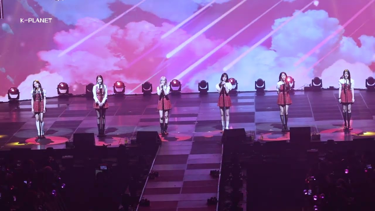 GFRIEND Concert 'You are not alone' 4K Fancam 직캠 | 여자친구 10주년 콘서트 10th Anniversary 250117